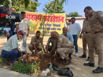 *मानवम फाउंडेशन की पहल से थाना महुली परिसर में पार्क विकसित करने का संकल्प