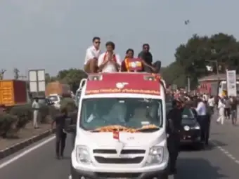 Maduranthakam Bypoll: Tamil Nadu CM Vijay holds roadshow, heavy security deployed