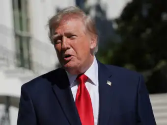 "Knocked the hell out of them, we may go a little further": Trump says Iran will never have nuclear weapon