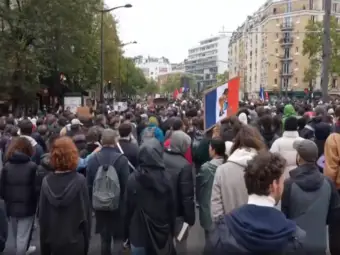 France: Over 4.1 Lakh Protest Cost of Living; Police Use Water Cannons, Tear Gas Amid Clashes