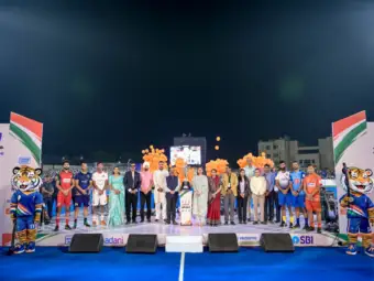 Union MoS Raksha Khadse inaugurates Chhattisgarh Hockey League
