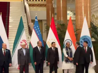 Rajnath Singh Meets Tajikistan President, SCO Representatives in Dushanbe