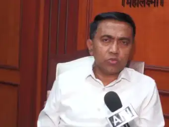 "Certain parties inciting youth": Goa CM Sawant takes dig at Opposition following protest against CEC