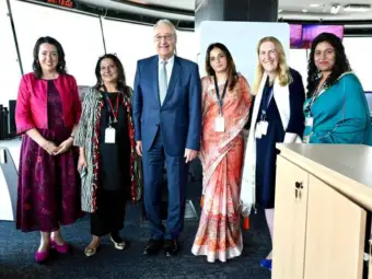 Swiss President Guy Parmelin visits Noida International Airport, calls it a "Swiss touch in India"