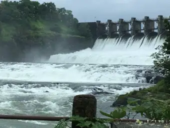 बारवी धरणातील पाणीसाठा 95 टक्क्यांवर घसरला