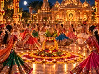 Why Garba Has a Kalash at Its Centre: The Hidden Truth