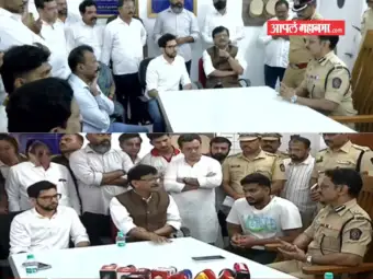 संपूर्ण महाराष्ट्र ठाण्यात येऊ शकतो, राऊतांचा पोलिसांना इशारा; आदित्य ठाकरेंचा पूर्णेकर कुटुंबाशी संवाद