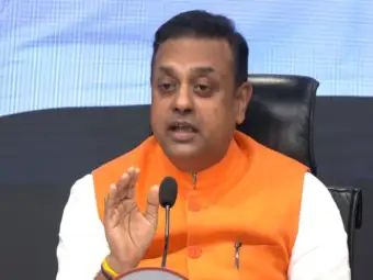 "Creating anarchy to relaunch Rahul Gandhi": BJP's Sambit Patra hits out at Congress ahead of opposition march to EC