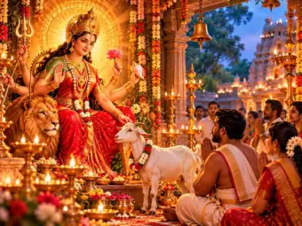 If Goddess Durga Is a Mother, Why Is a Goat Sacrificed to Her?