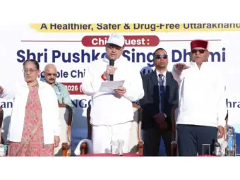 CM Dhami launches drug-free Uttarakhand walkathon to mobilise youth