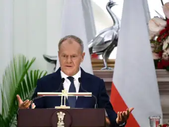 Poland PM Donald Tusk Arrives in Bengaluru, Aims to Strengthen India-Poland Ties