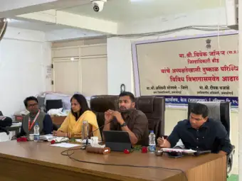 टंचाई व दुष्काळ निवारणासाठी प्रभावी उपाययोजनांचे सूक्ष्म नियोजन करा - बीड जिल्हाधिकारी