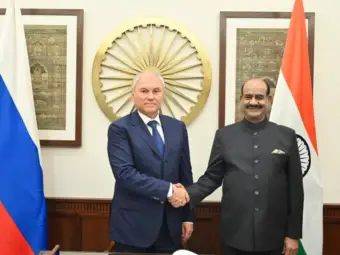 Lok Sabha Speaker Birla, Russian Duma Chairman Volodin Boost Parliamentary Ties