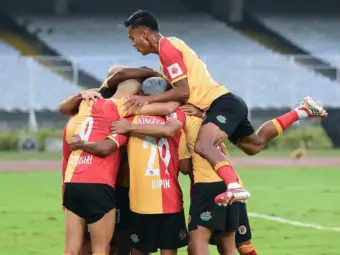 East Bengal vs Inter Kashi LIVE Updates, ISL 2026-27: Ake Loba Scores Twice as Defending Champions Take 4-1 Lead in Pune