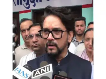 Anurag Thakur Slams Congress Over EVMs, Electoral Rolls, Alleges Foreign Interference