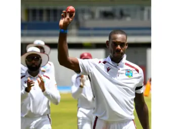 Justin Greaves scripts history with five consecutive wicket maidens during WI vs PAK 1st Test
