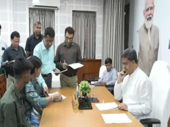 Tripura CM Manik Saha hears public grievances at 69th edition of 'Mukhyamantri Samipeshu'