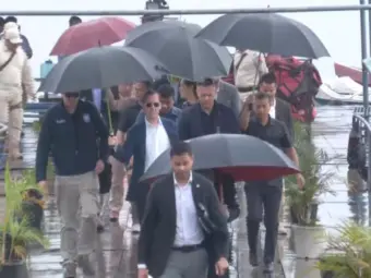 US Ambassador to India Sergio Gor visits Loktak Lake in Manipur, enjoys boat ride