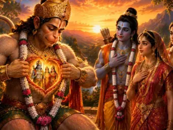 Why Hanuman Ji Showed Ram, Sita and Lakshman in His Heart