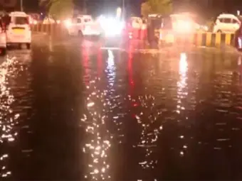 Mumbai: Waterlogging witnessed at Lokmanya Tilak Terminus due to heavy rainfall