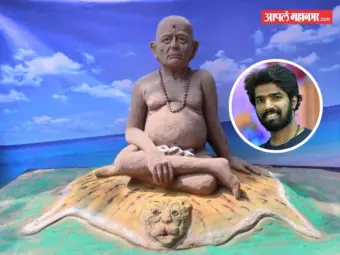 वाळूशिल्पकार रविराज चिपकर