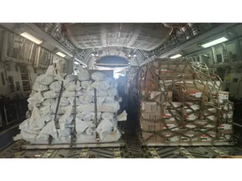 India steps up relief efforts in flood-hit Nepal; sends 8th flight with 35 tonnes of aid