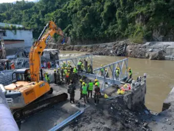 Nepal floods: Army builds rope bridge, deploys 20 helicopters as rescue operations intensify