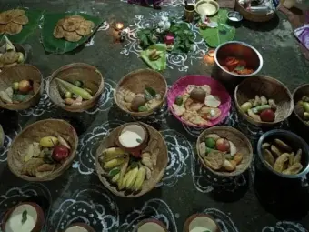 मिथिलांचल में आज मनाया जा रहा चौरचन पर्व, चंद्रमा को अर्घ्य देकर मांगी सुख-समृद्धि