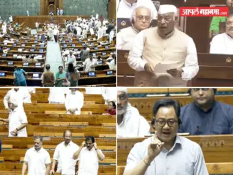 मोदींचे आश्वासन तरीही पाचव्यादिवशी संसदेत गोंधळ; प्रधानांच्या राजीनाम्यावर ठाम