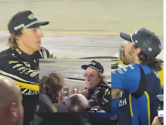 Ryan Blaney, Carson Hocevar Get Into Physical Brawl After Bristol Crash: What Happened Between NASCAR Drivers?