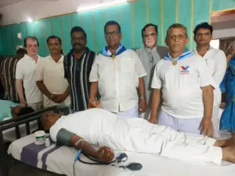 ଗଞ୍ଜାମ ଜିଲ୍ଲା ଧରାକୋଟ ସତ୍ୟସାଇ ସେବା ଗୃଫ ପକ୍ଷରୁ ରକ୍ତଦାନ ଶିବିର