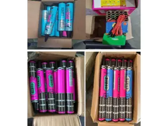 DRI busts firecracker smuggling syndicate, seizes Chinese-origin firecrackers worth Rs 35 crore in operations at Chennai and Mumbai; 12 arrested