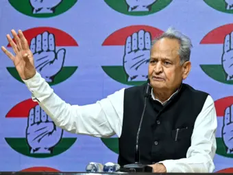 Ashok Gehlot alleges crores in bribes to form BJP boards in Rajasthan civic bodies
