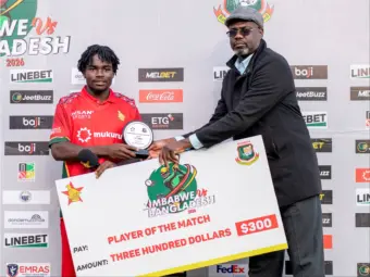ZIM vs BAN: Nahid Rana's 6-Wicket Haul In Vain As Newman Nyamhuri Powers Zimbabwe To Win