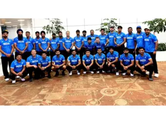 Indian men's hockey team departs for Japan to defend Asian Games crown