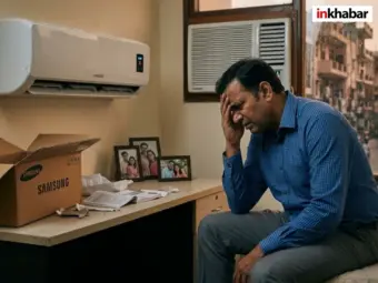 Samsung AC खरीदने के 6 महीने बाद ही गैस लीक! ग्राहक ने लगाया गलत इंस्टॉलेशन का आरोप, शिकायत के बाद कस्टमर केयर पर ने दी गलत जानकारी