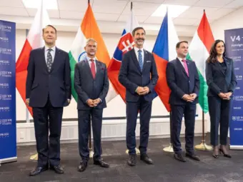 "Very productive meeting," Slovak FM Juraj Blanar hails India-Visegard cooperation; highlights tech, defence cooperation
