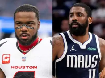 What happened to Houston LB Azeez Al-Shaair? Kyrie Irving offers to pay $11,492 NFL fine after Hind Rajab tribute in Texans vs Bills game
