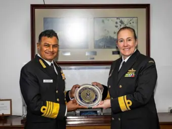 India-Australia naval partnership deepens during visit of CNS Admiral Krishna Swaminathan to Sydney