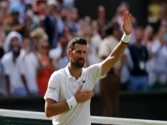 Wimbledon: Novak Djokovic breaks Roger Federer's singles wins record, advances to QFs
