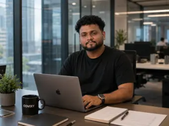 The Self-Taught Director: How Nisarg Patel Built Covixy from a Laptop