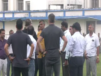 Brazil Football Confederation delegation inspects Salt Lake stadium ahead of India-Brazil friendly clash