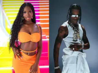 Love Island USA's Olandria Carthen threatens legal action after claims that she is 'hooking up' with Travis Scott following Nic Vansteenberghe split