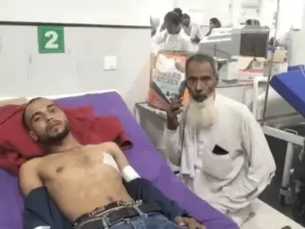 डीग में लूट के बाद बदमाशों की फायरिंग: महिला से गहने लूटकर भाग रहे थे, ग्रामीणों ने घेरकर पकड़ा