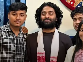 Bollywood in Assam: Arijit Singh Makes Surprise Visit to Barpeta Road
