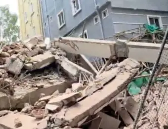 Gachibowli building collapse: Town Planning Officer suspended after 2 deaths