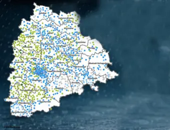 Telangana rain alert: Widespread moderate to intense showers likely in several districts