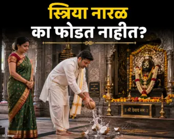स्त्रियांनी नारळ का फोडू नये? धार्मिक आणि शास्त्रीय कारण ऐकून तुम्हीही थक्क व्हाल!