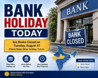 Bank Holiday Today: Are Banks Closed on Tuesday, August 4? Check State-Wise Holiday Details