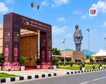 ગુજરાતના કેવડિયામાં પ્રથમવાર રાષ્ટ્રીય ફિલ્મ એવોર્ડ!: સ્ટેચ્યુ ઓફ યુનિટી પર તડામાર તૈયારીઓ, 22 સપ્ટેમ્બરે જામશે સિનેમાનો મહાકુંભ